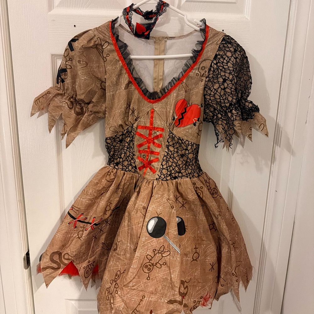 Leg Avenue Kids Halloween Costume with Brown and Red Details